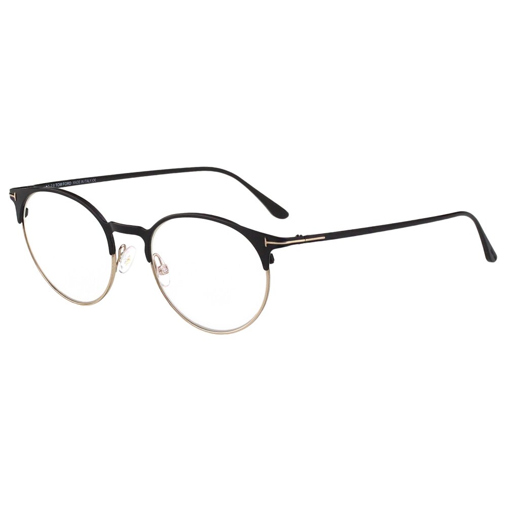 TF5548B-001-TOM FORD 抗藍光 光學眼鏡(黑配金)TF5548B