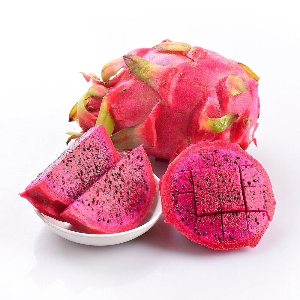 台灣紅肉火龍果 0運費【果農直配】紅龍果 紅色火龍果-圖片-1