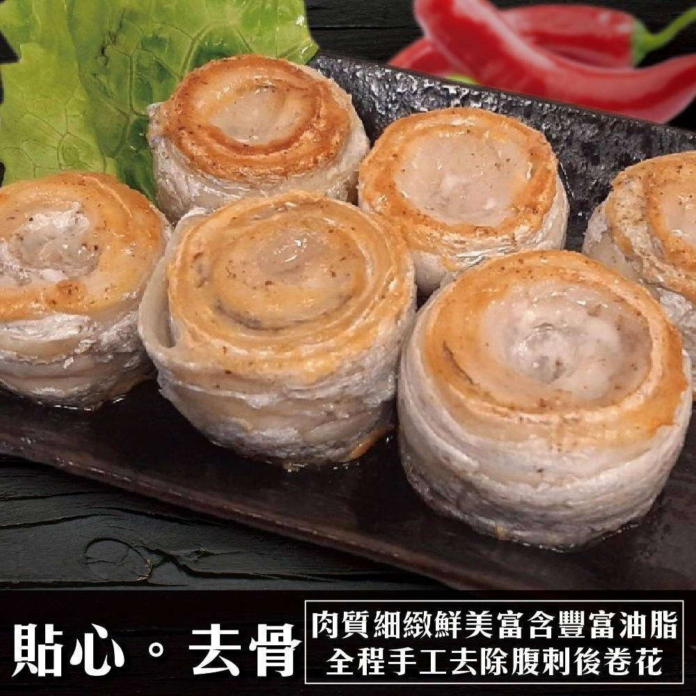 台灣鮮嫩白帶魚清肉捲【海陸管家】滿額免運-圖片-3