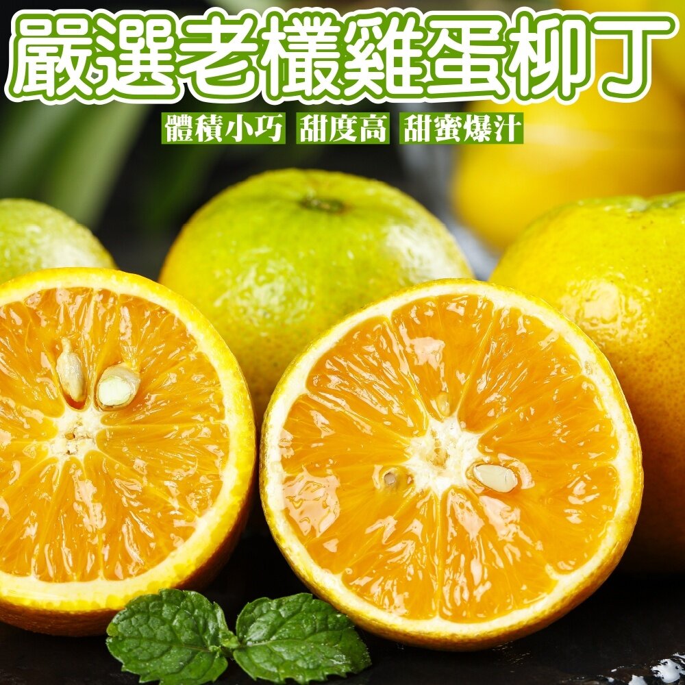 嚴選老欉雞蛋柳丁0運費【果農直配】台灣柳丁台灣雞蛋柳丁雞蛋丁老欉柳丁柑橘