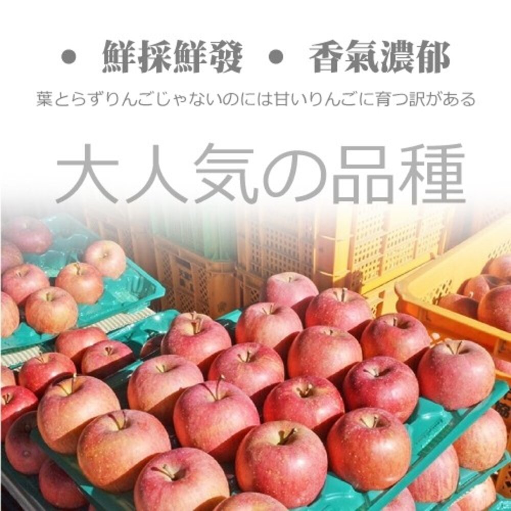 日本青森紅蜜蘋果原箱10kg±10%含箱重 0運費【果之蔬】日本蘋果 蜜蘋果 紅蘋果 青森蘋果-圖片-3