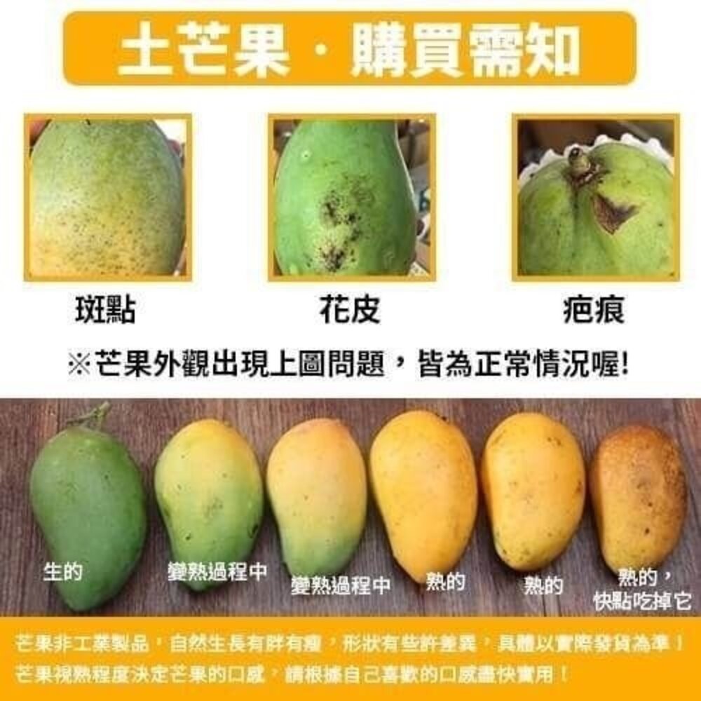 台灣鮮採土芒果 0運費【果之蔬】-圖片-6