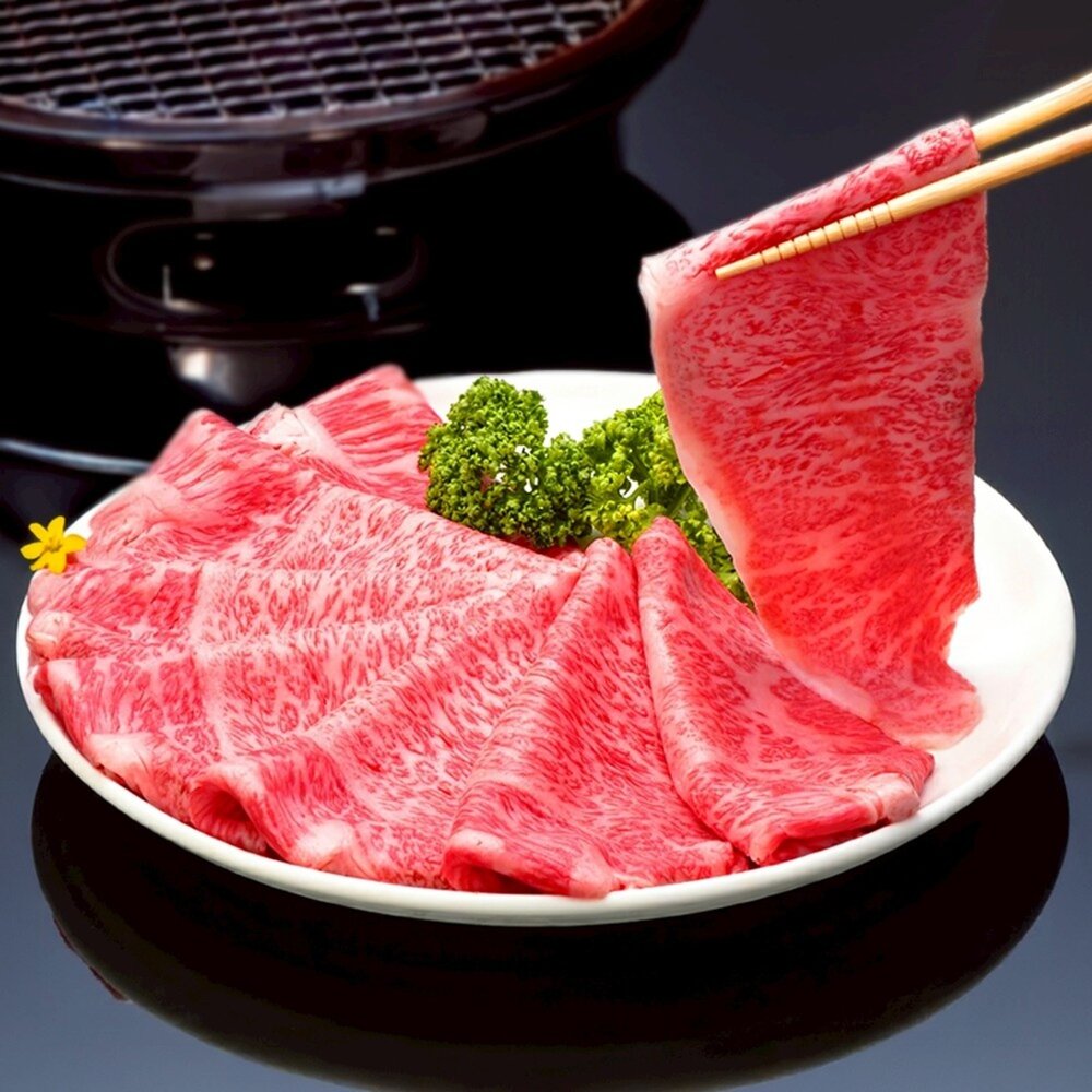 澳洲M9+等級和牛肉片(每盒200g±10%)【海陸管家】滿額免運-圖片-1