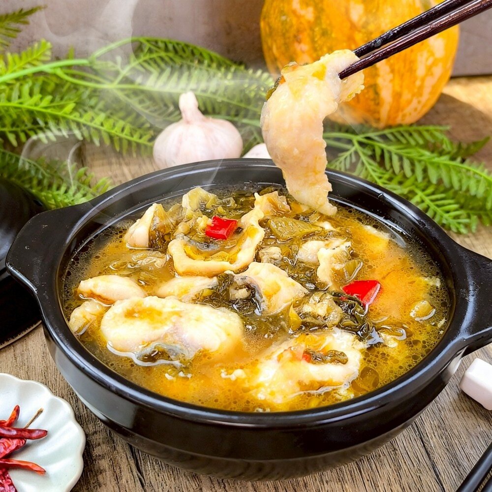 正宗酸菜魚(每盒430g±10%)【海陸管家】滿額免運 酸湯魚 重慶口味-圖片-1