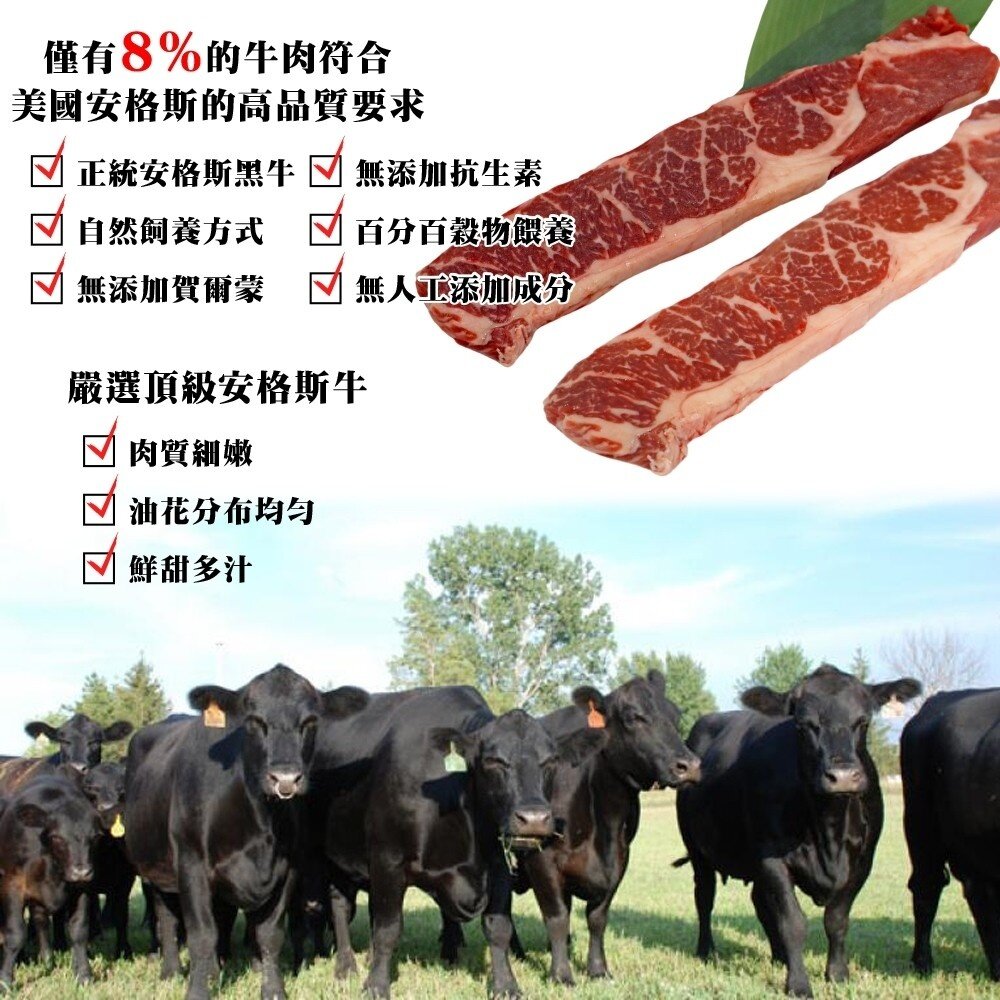 美國PRIME玫瑰霜降翼板牛排(每包2片/240g±10%)【天天鮮配】滿額免運-圖片-7