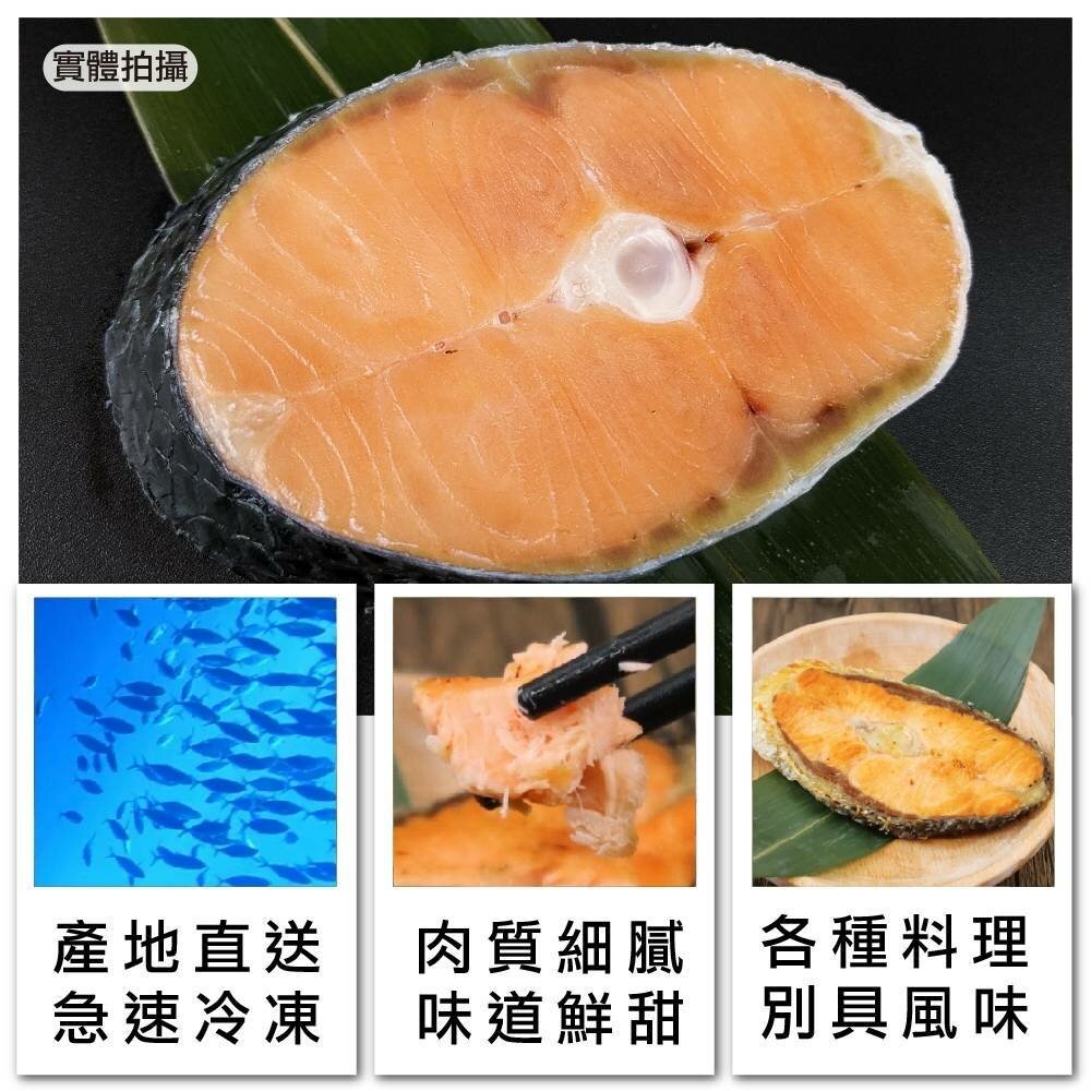 嚴選智利鮭魚切片(每片100g±10%)【海陸管家】滿額免運 智利鮭魚 鮭魚 鮭魚片 智利鮭魚片-圖片-2