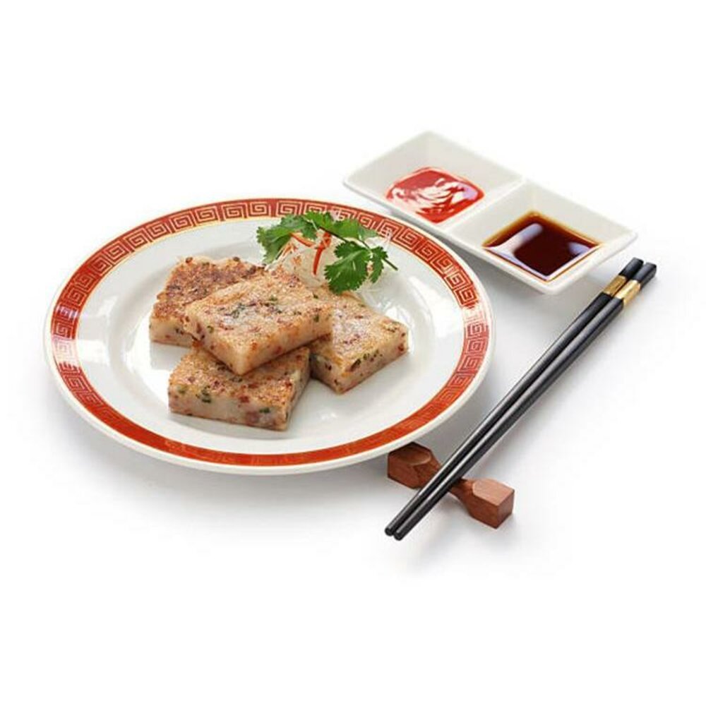 香椿蘿蔔糕/港式芋頭糕/港式蘿蔔糕(每條10片/1100g±10%)【廚鮮食代】素蘿蔔糕 芋頭蘿蔔糕-圖片-1