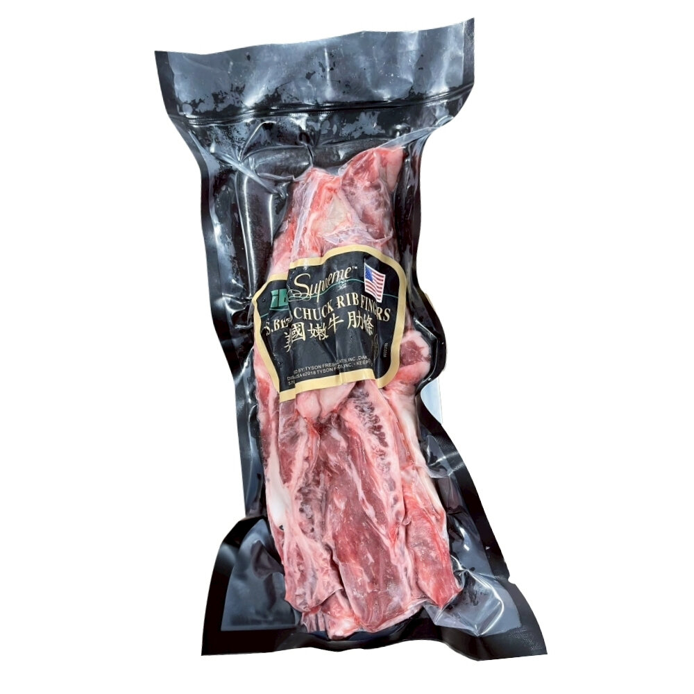 美國安格斯嫩牛肋條(每包500g±10%)【滿額免運】美國牛 牛肋 安格斯牛-圖片-1