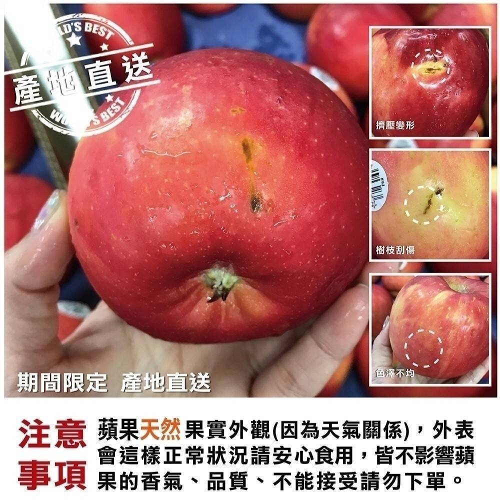 紐西蘭水蜜桃蘋果原箱18kg±10%含箱/70-90入 0運費【果之蔬】紐西蘭蘋果 進口蘋果 蘋果禮盒 水果禮盒-圖片-5