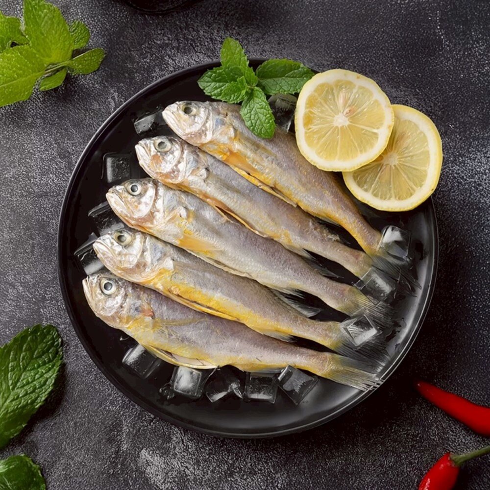 鮮凍整尾三去黃魚-小尾(每尾180-200g)【天天鮮配】滿額免運-圖片-1