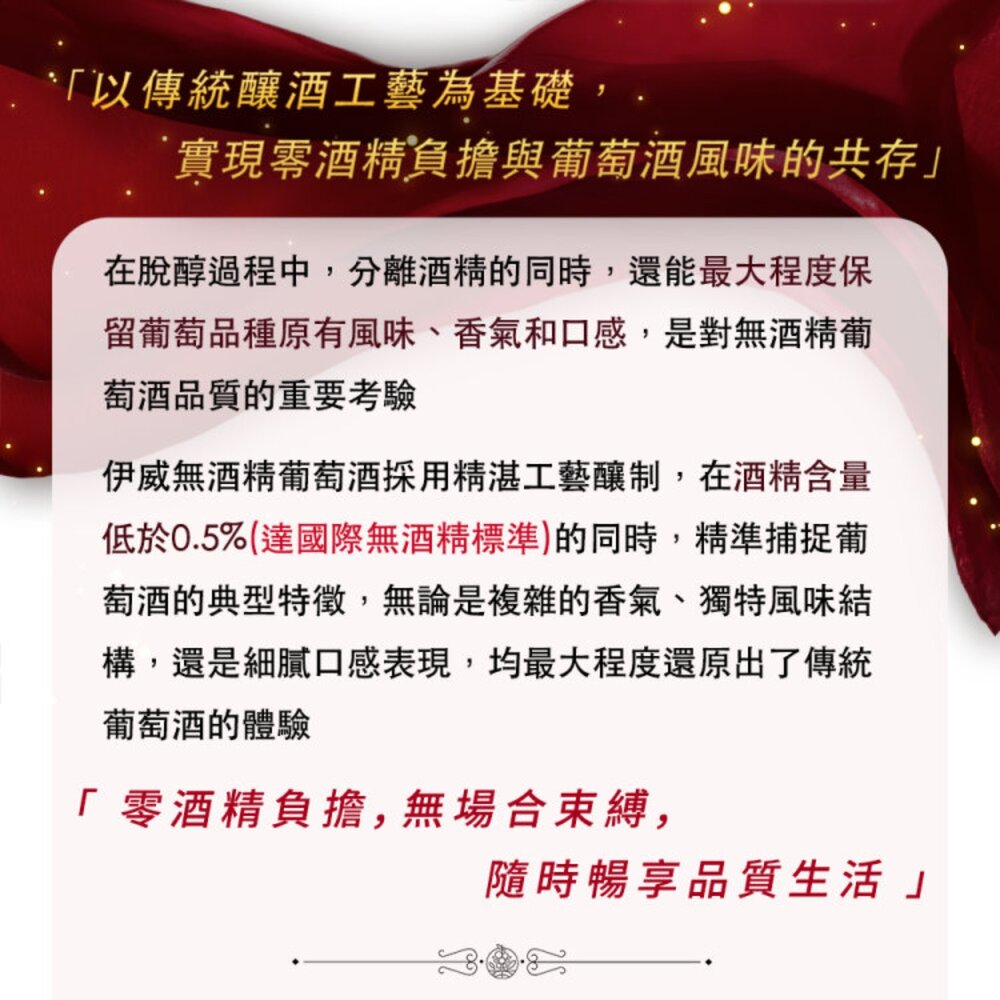 HEADS UP-EDENVALE澳洲伊威 無酒精紅酒/白酒 750ml X6支原裝箱 紅葡萄汁 葡萄汁 無酒精 無酒精-圖片-5