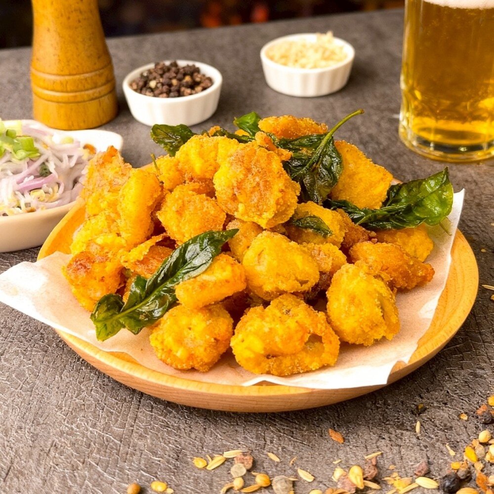 正點鹽酥杏鮑菇(每包500g±5%)【海陸管家】滿額免運 鹹酥杏鮑菇 鹽酥香菇 鹹酥香菇-圖片-1