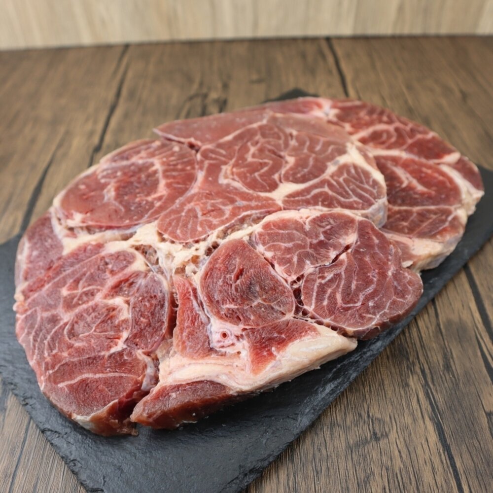 精選鮮切大塊牛腱(每包1kg±10%)【天天鮮配】滿額免運 牛腱心牛排 牛肉 牛排 牛腱心肉-圖片-1
