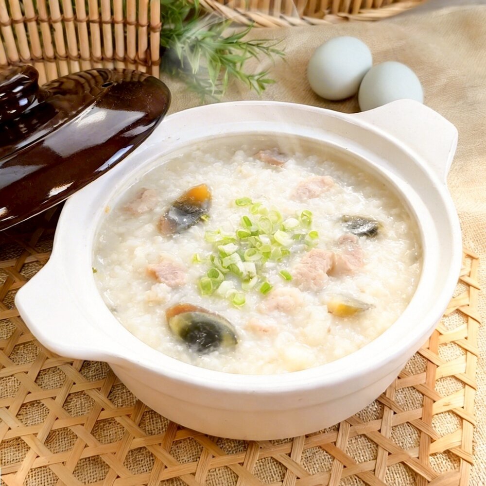 皮蛋瘦肉粥(每盒550g±10%)【廚鮮食代】滿額免運 知名KTV御用/個人粥品/個人調理包 KTV粥-圖片-1