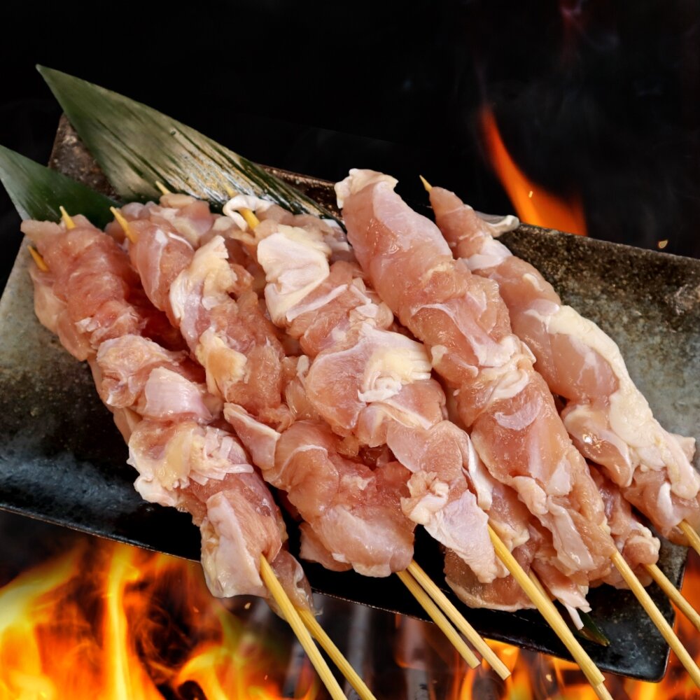 美國生鮮雞腿肉串(每包5串/約155g)【鮮肉王國】滿額免運 燒烤 烤肉串 雞肉串 BBQ 串烤 肉串 雞腿肉 雞腿串-圖片-1