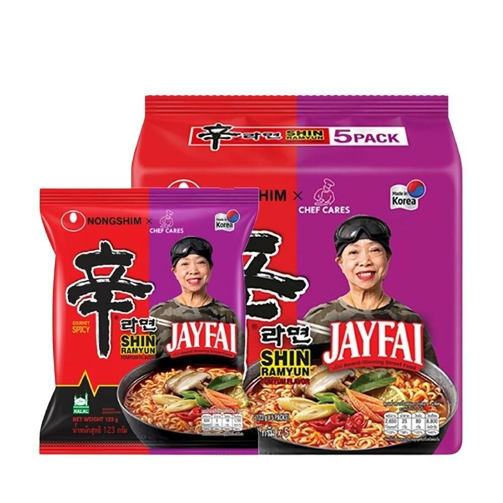 辛拉麵 泰國冬陰功 冬炎 乾拌麵 泰式 酸辣湯麵 JAY FAI聯名 痣姐熱炒合作聯名-圖片-1