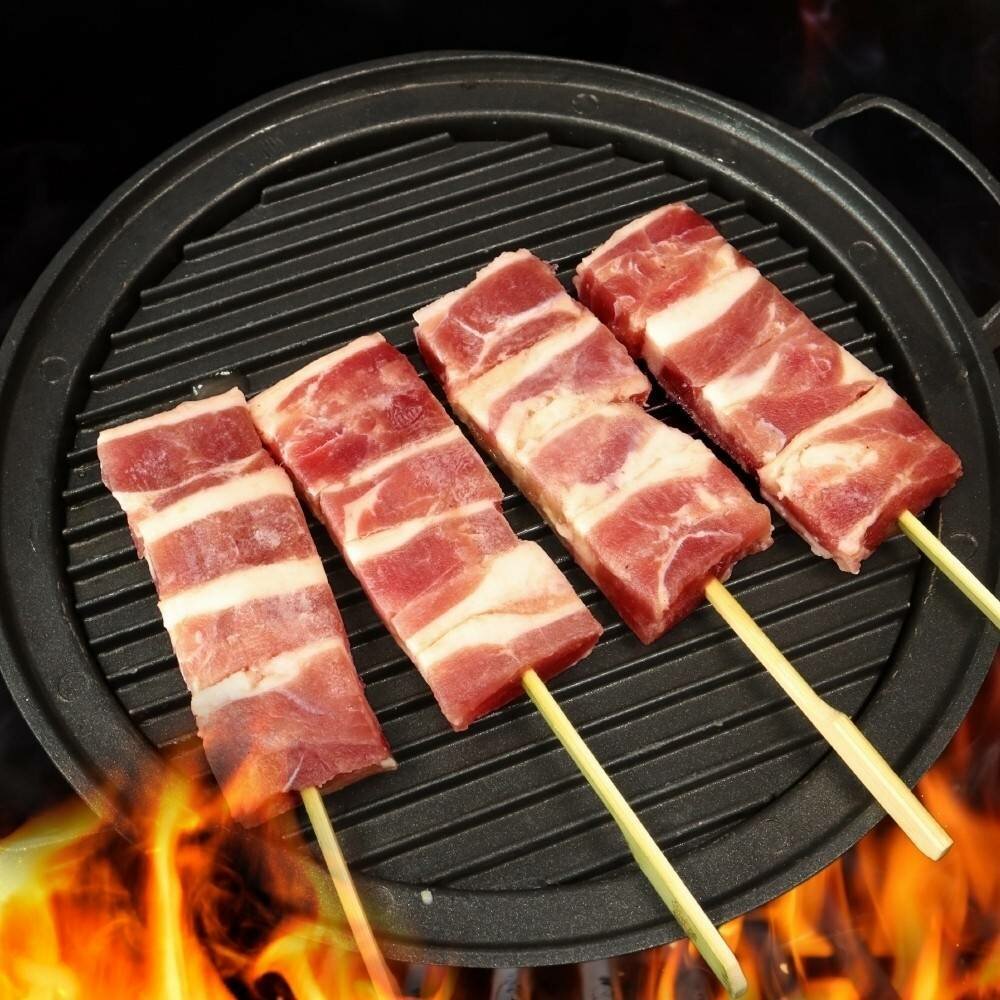 櫻桃鴨肉串(每包8串/約280g)【鮮肉王國】鴨肉 鴨胸 鴨腿 櫻桃鴨-圖片-1