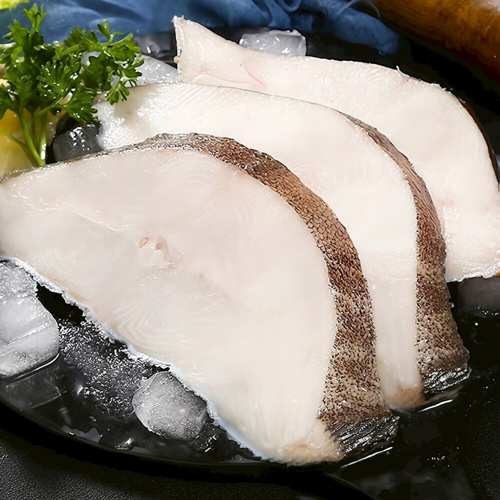 格陵蘭無洞扁鱈(大比目魚)(每片300g±10%)【天天鮮配】滿額免運-圖片-1