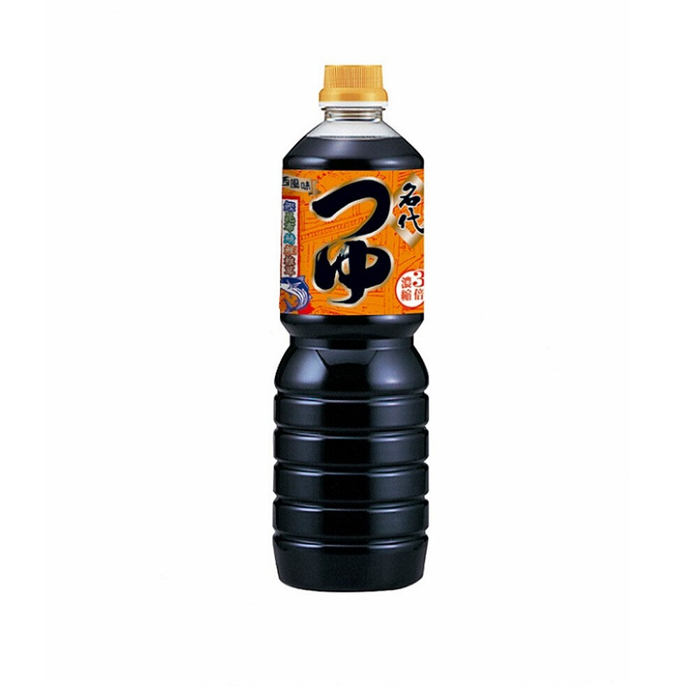 日本山森名代 鰹魚調味露 1000ml/瓶 3倍濃縮 關西風味-圖片-1