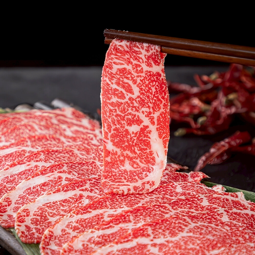 美國安格斯無骨牛小排燒肉片(每盒150g±10%)【天天鮮配】滿額免運 美國牛 美國牛肉片 火鍋肉片 烤肉片-圖片-1