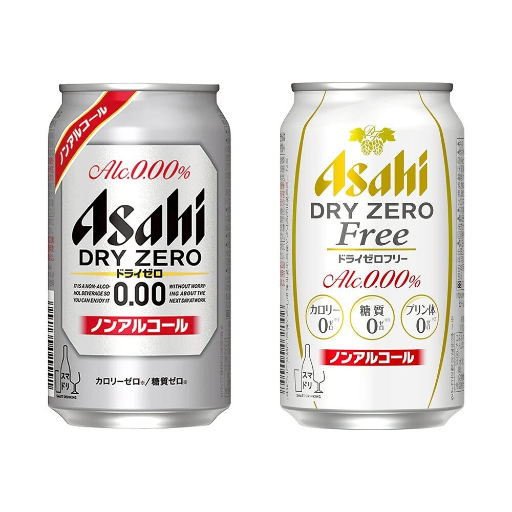 日本Asahi 無酒精啤酒風味飲(每罐350ml) Asahi Dry Zero Free 無酒精飲料 無糖 啤酒飲-圖片-1