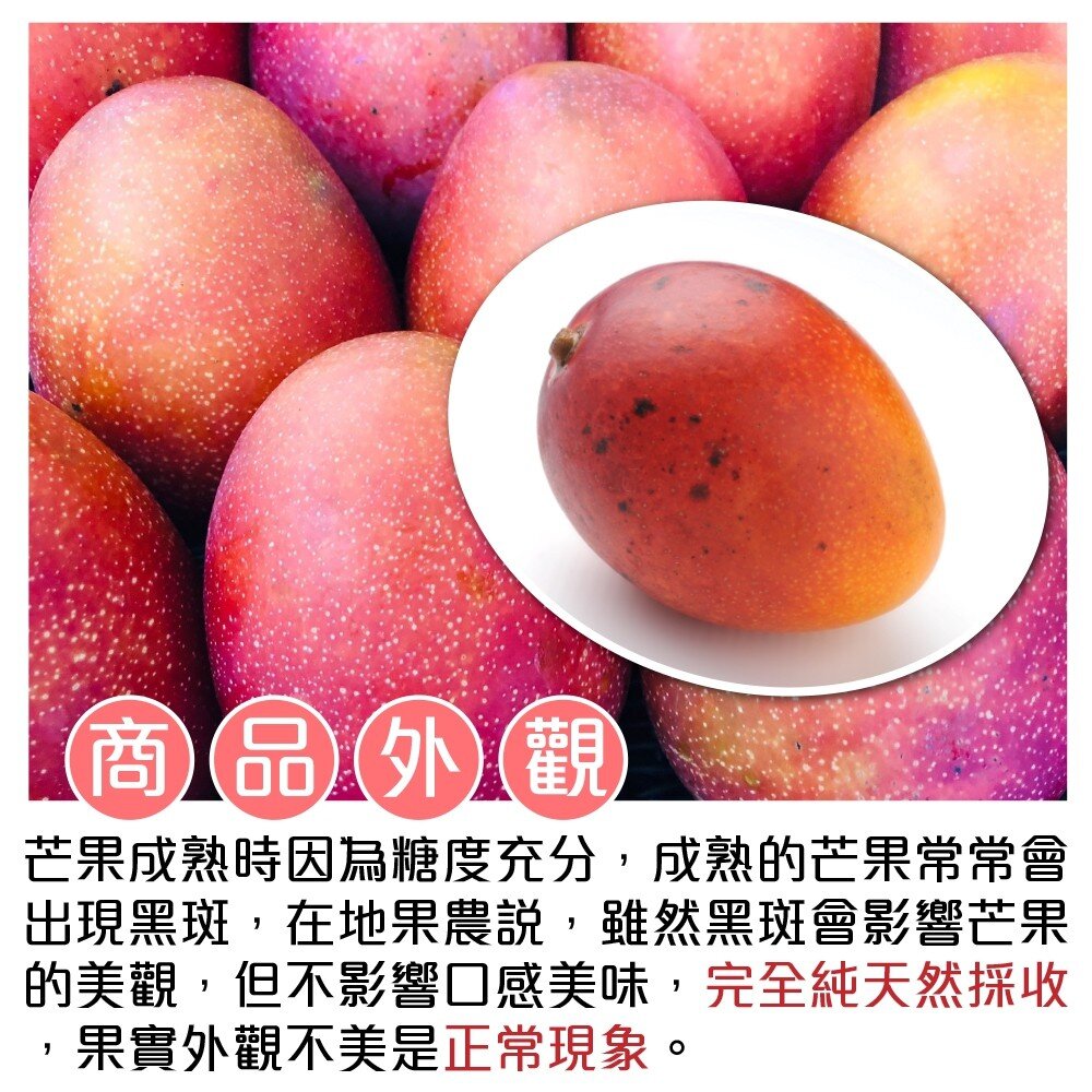 嚴選屏東愛文芒果 0運費【果之蔬】芒果 台灣愛文-圖片-5