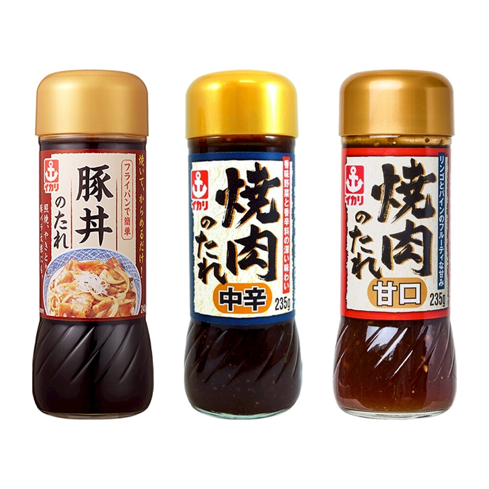 日本伊卡利IKARI 甘口/中辛/豚丼燒肉醬 烤肉醬 調味料 拌醬 調味醬 現貨-圖片-1