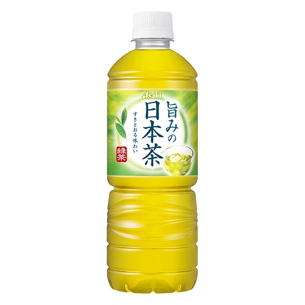 日本Asahi 無糖日本茶 600ml 隨身瓶 無糖綠茶 無糖茶-圖片-1