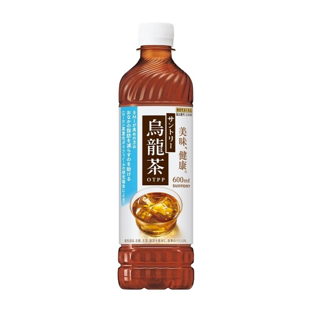 日本suntory三得利 烏龍茶(每瓶600ml) 飲品 飲料-圖片-1