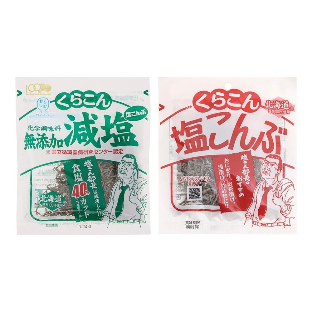 日本Kurakon 部長鹽昆布/減鹽昆布 拌飯 茶泡飯 日本零食-圖片-1