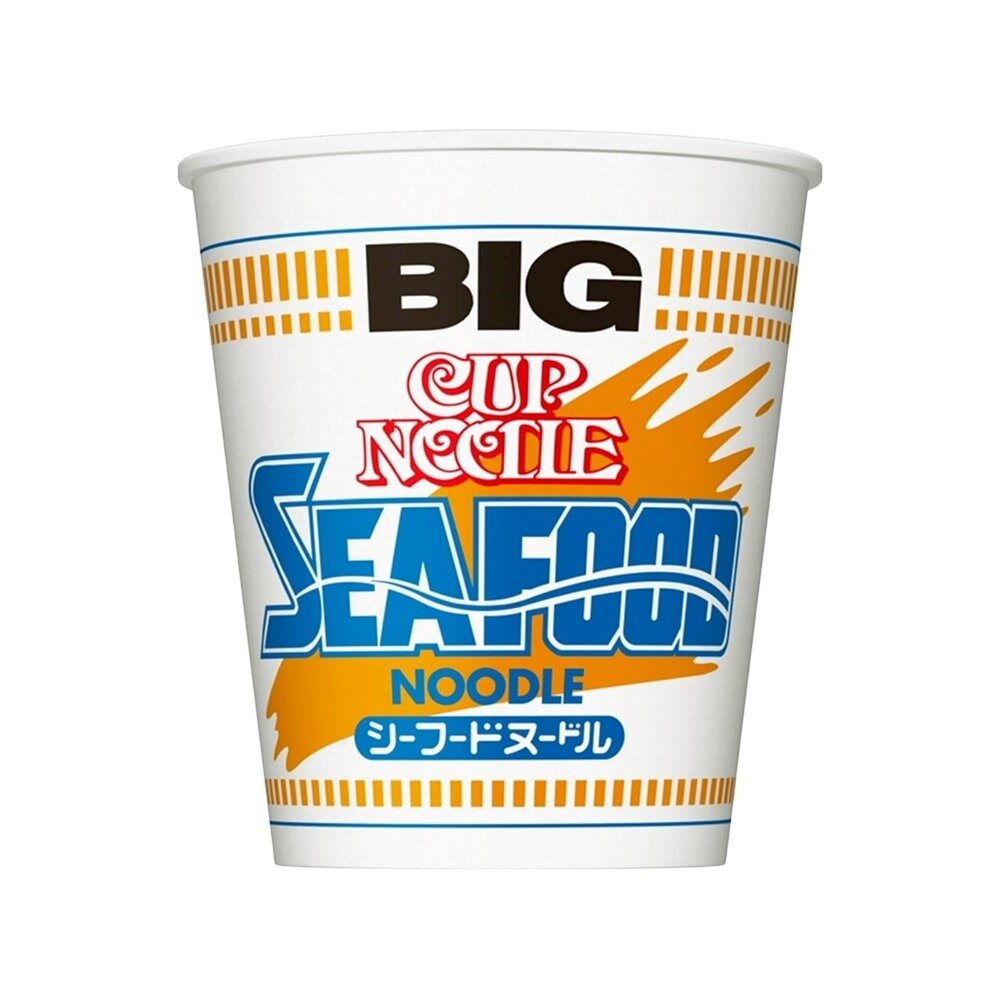 日本NISSIN 日清BIG杯麵-海鮮風味(每杯105g) 碗麵 日本泡麵 日本杯麵 海鮮泡麵 海鮮杯麵-圖片-1