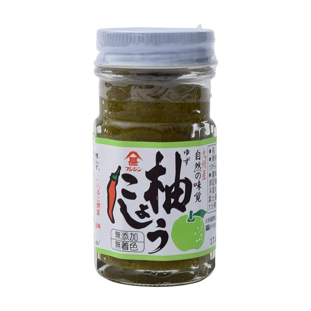 日本富士甚 柚子胡椒醬(每瓶60g) 辣椒醬 調味醬 調味料 柚子胡椒 ゆずこしょう-圖片-1