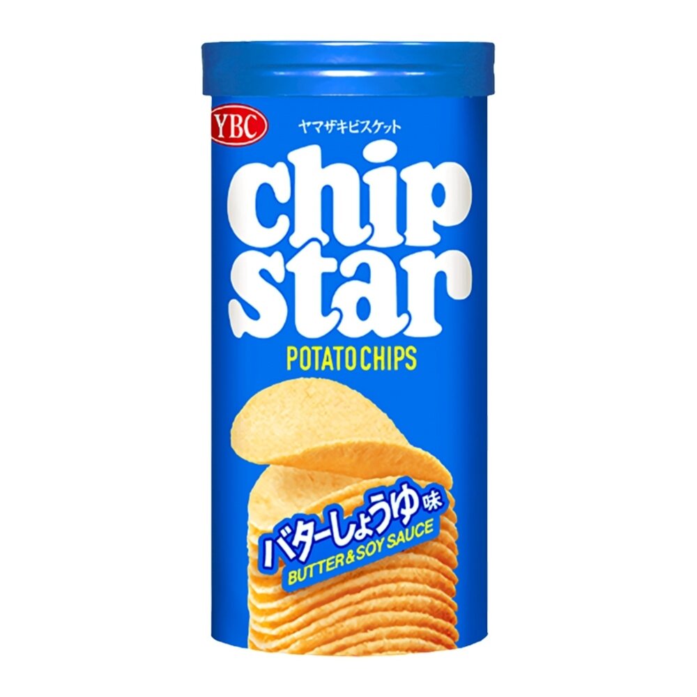 日本YBC CHIP STAR 奶香醬油洋芋片 日本零食 日本餅乾-圖片-1