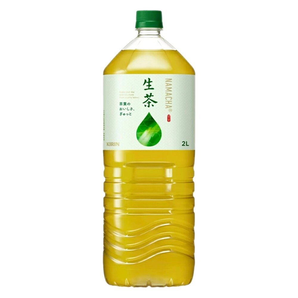 日本Kirin 麒麟大罐生茶 原裝6瓶組(2L/瓶) 0運費 無糖綠茶 無糖茶-圖片-1
