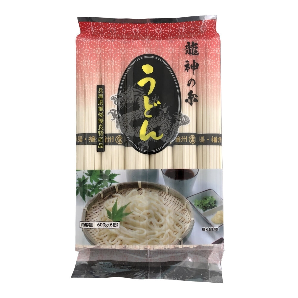 日本原裝進口 丸津龍神烏龍麵(每包約600g)-圖片-1