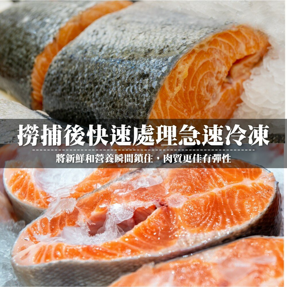 智利頂級鮭魚切片(每片220g±10%)【海陸管家】滿額免運-圖片-2