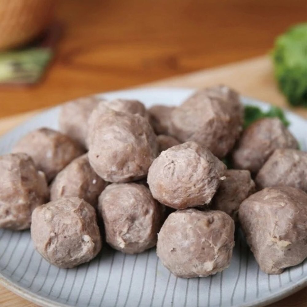 陳家超彈食神牛肉丸(每包300g±10%)【天天鮮配】滿額免運 牛肉丸 火鍋丸 煮湯關東煮-圖片-1