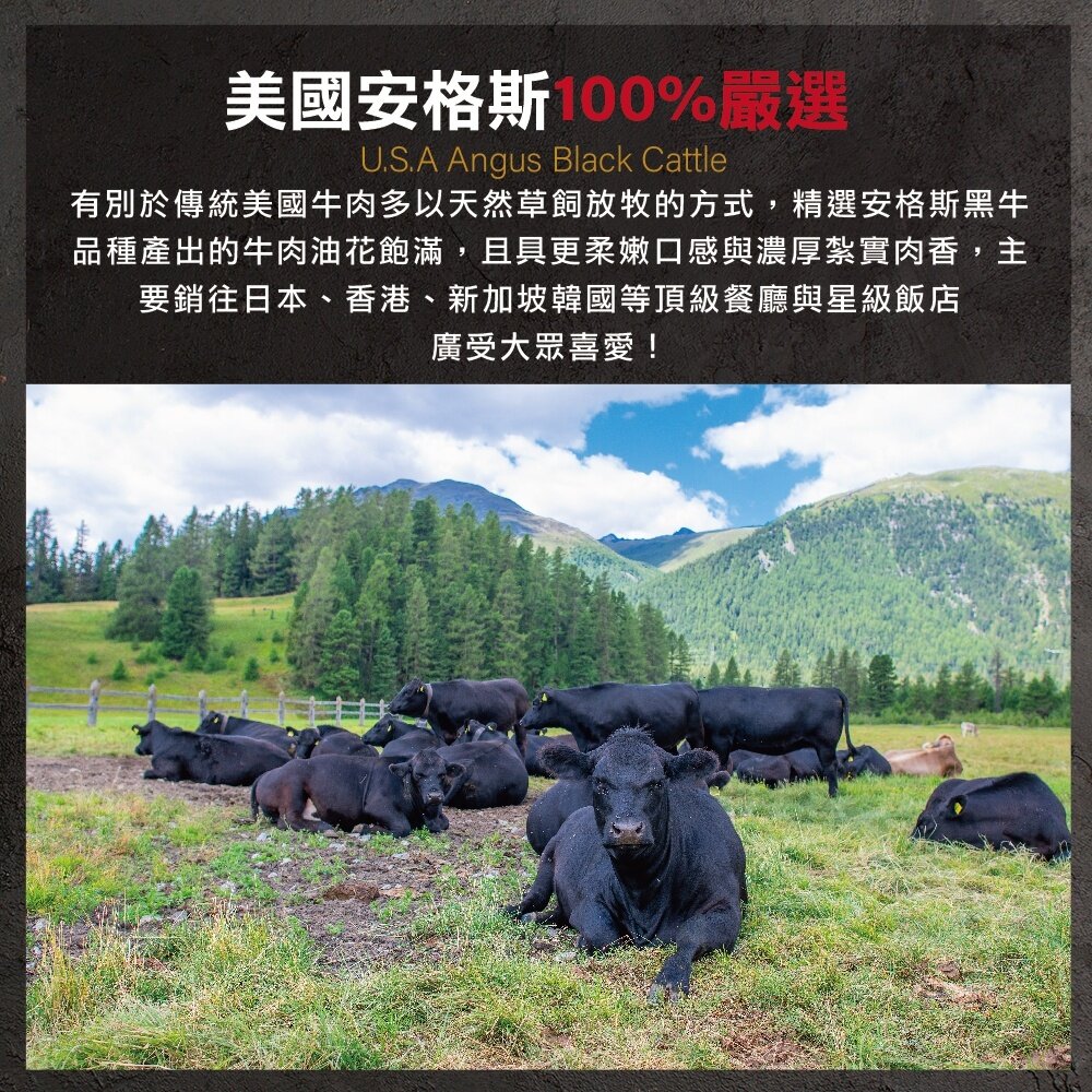 美國1855黑安格斯霜降牛排(每包120g±10%)【海陸管家】滿額免運-圖片-1
