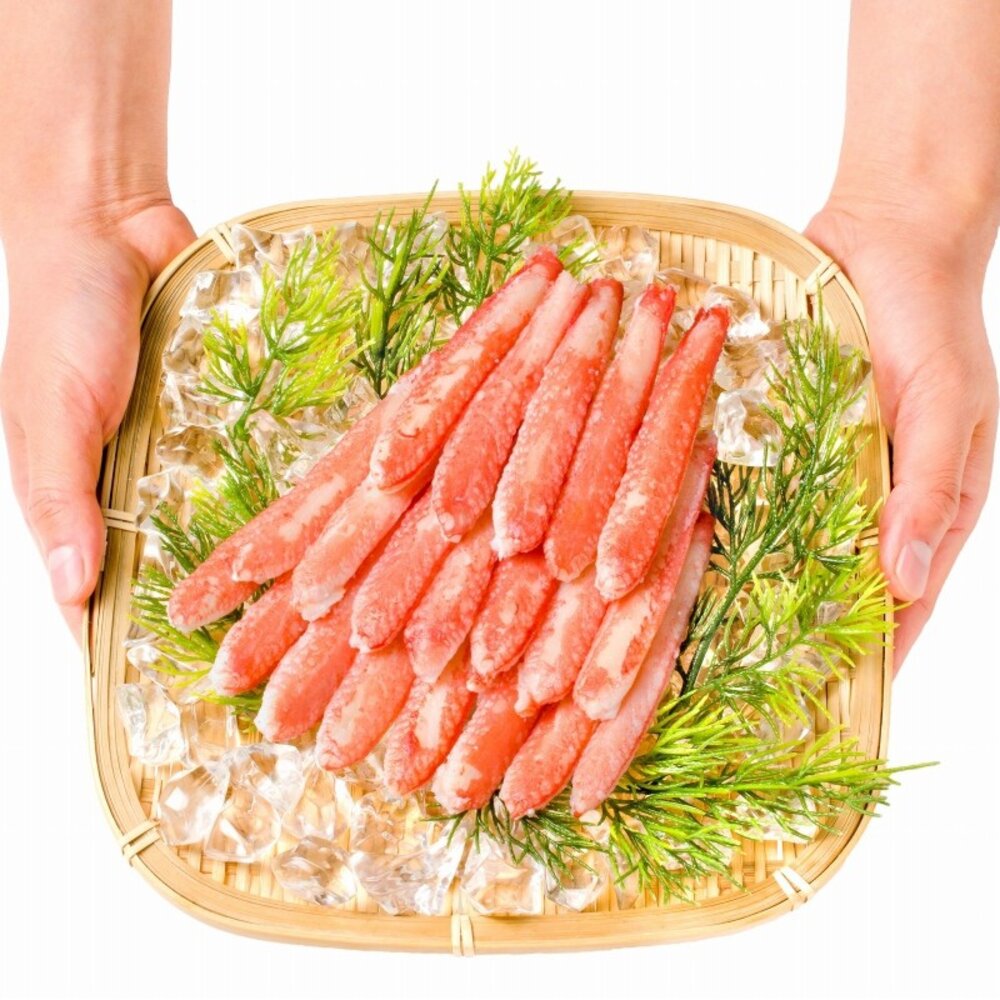 進口生食級日式蟹肉棒(每包30支/270g±10%)【天天鮮配】滿額免運 蟹肉棒 壽司 火鍋 冷凍海鮮-圖片-1