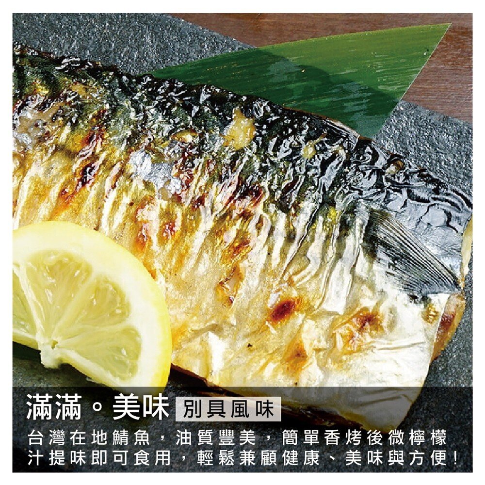 嚴選宜蘭薄鹽鯖魚(每片100-130g)【天天鮮配】滿額免運 台灣鯖魚 鯖魚片 薄鹽鯖魚 煎烤氣炸 冷凍海鮮-圖片-6
