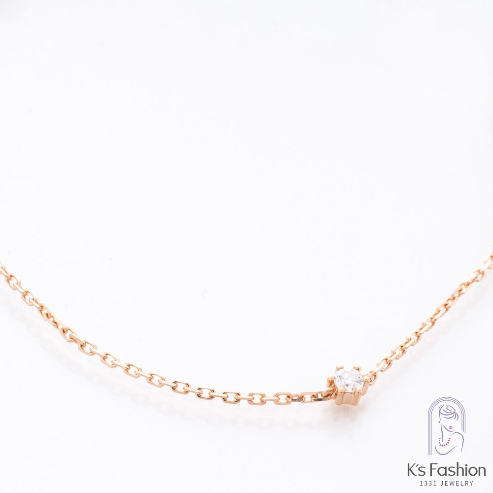 單鑽6分六爪手鍊-三色可選 封面照片