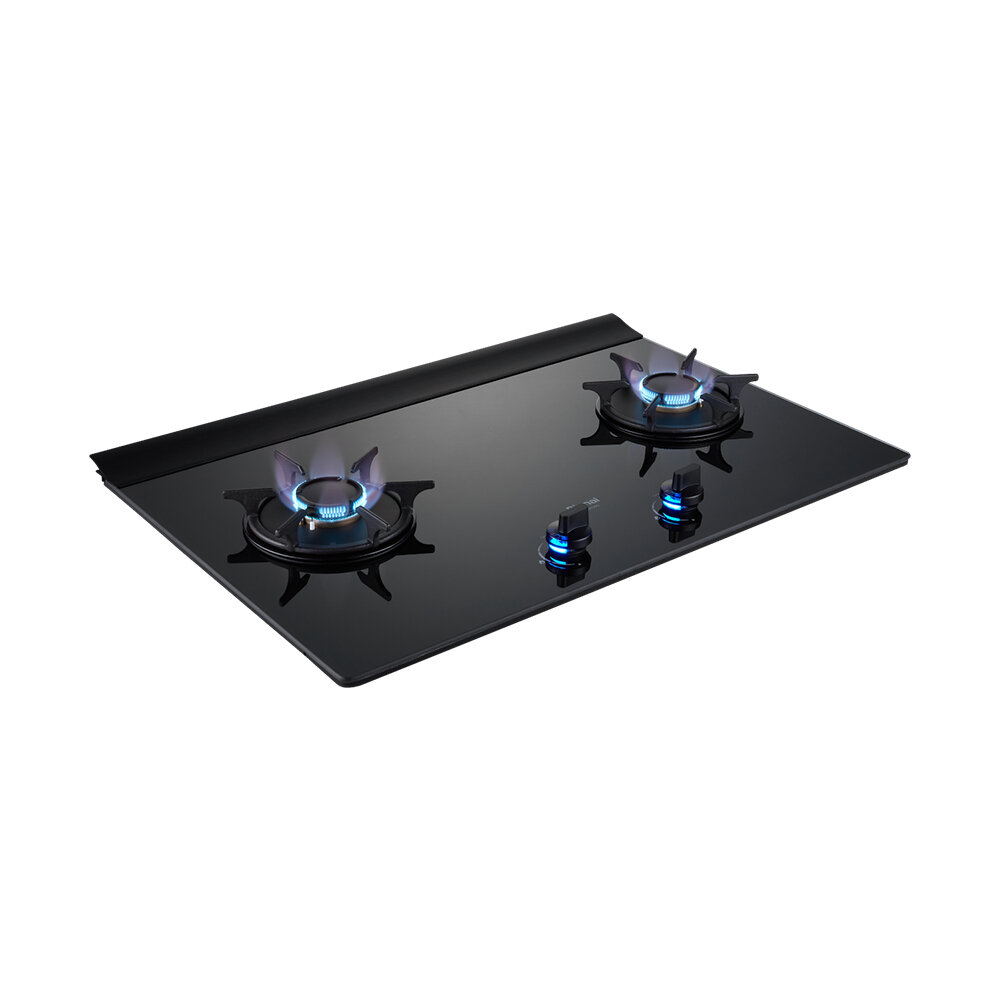 林內牌 RB-L2710G(B) 檯面式彩焱玻璃雙口檯面爐 瓦斯爐 RB-L2710 限定區域送基本安裝-圖片-1