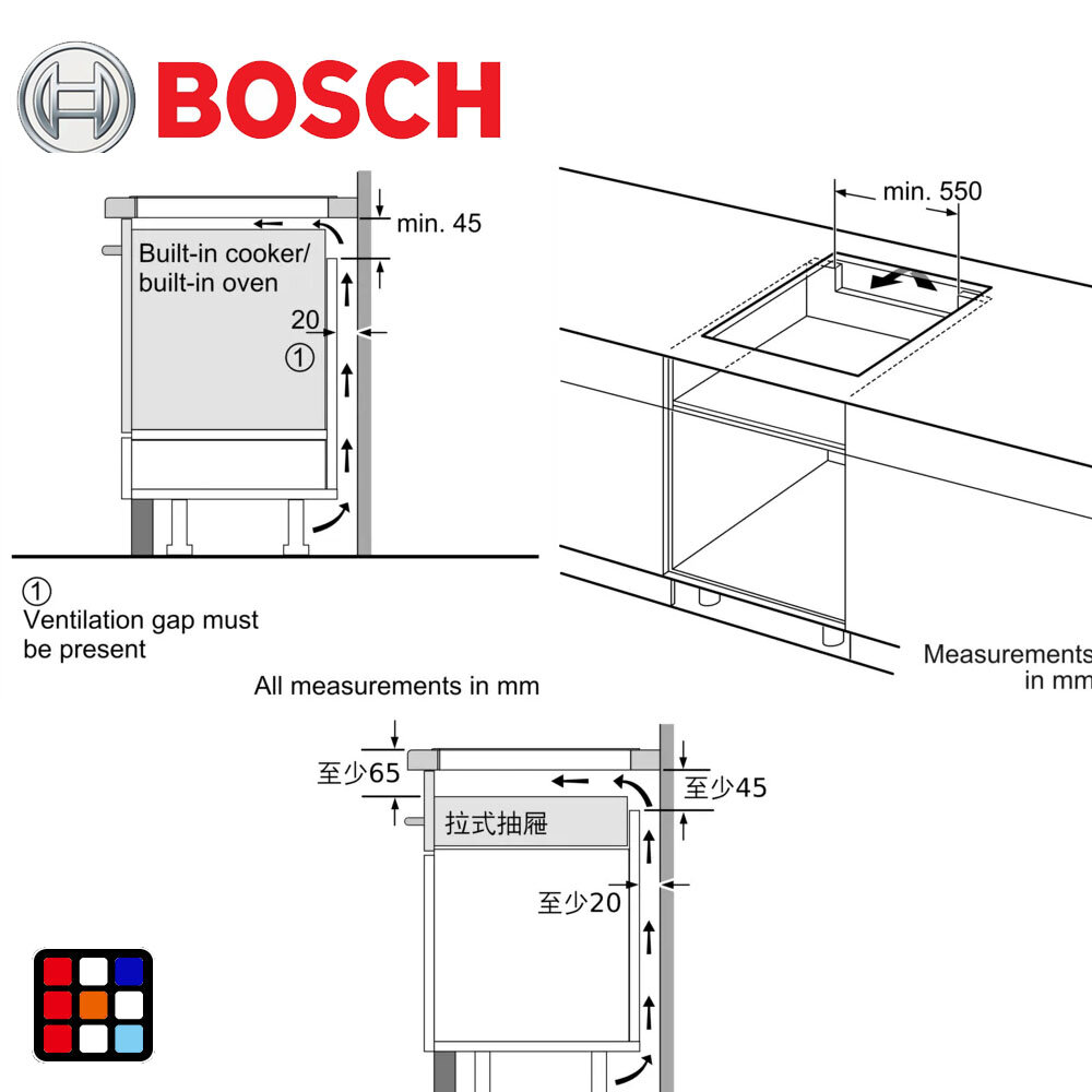 高雄 BOSCH 博世 PUE611BB5E 4系列 IH 感應爐 60 cm 深遂黑-圖片-5