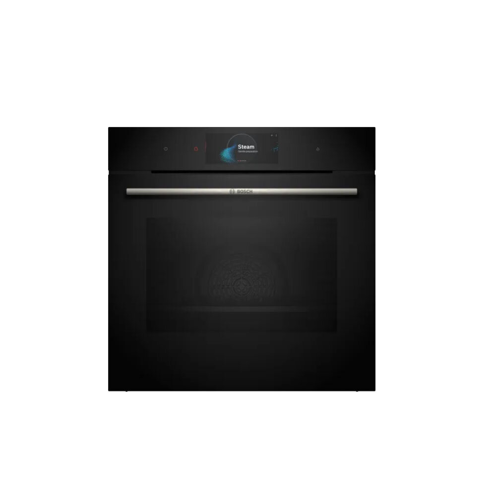 高雄 BOSCH 博世 HSG7584B1 8系列 嵌入式蒸烤爐 60 x 60 cm 深遂黑-圖片-1