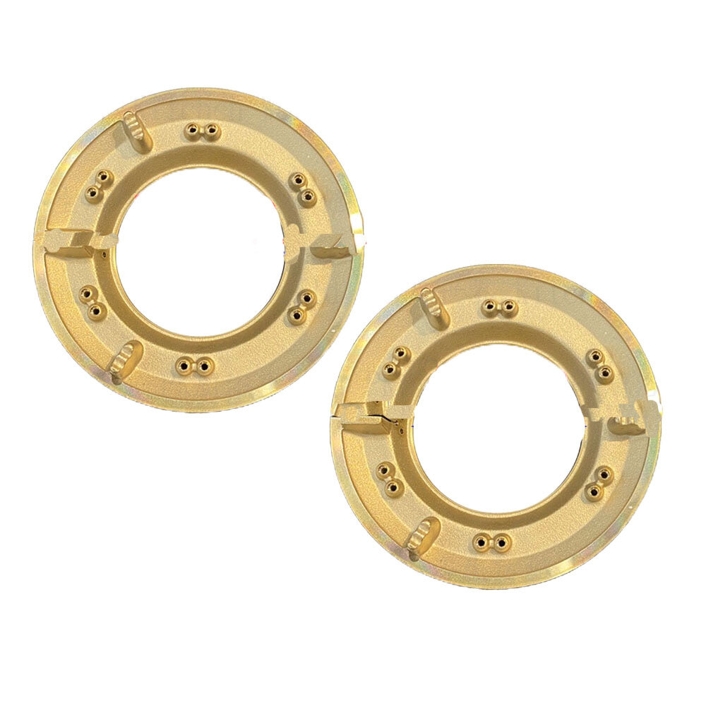 高雄 瓦斯爐零件 櫻花 6系列 台爐、嵌入爐 專用 大小銅蓋組合 【KW廚房世界】-圖片-1