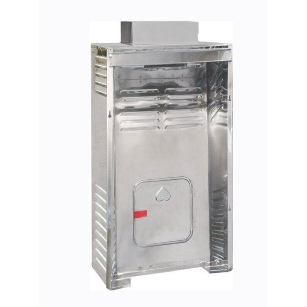 高雄 不銹鋼熱水器外罩 / G95型☆不鏽鋼☆防風罩☆防雨罩☆防風防雨-圖片-3