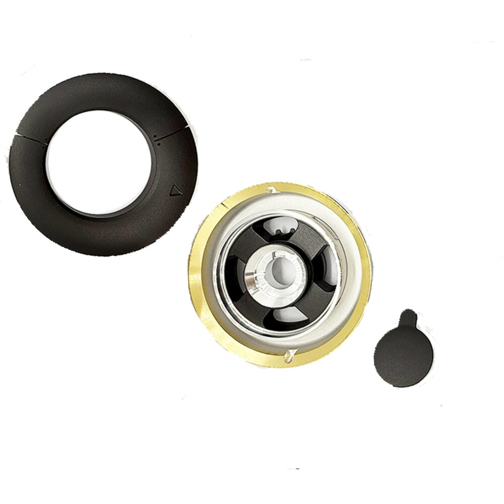 高雄 瓦斯爐零件『大小銅蓋+底座』組合 櫻花 G2522G G9522G 檯面爐專用【KW廚房世界】-圖片-1