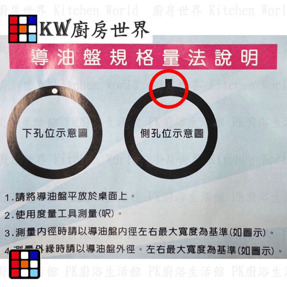 《方杯卡榫導油槽風》導油盤 排油煙機 除油煙機專用 零件-圖片-3