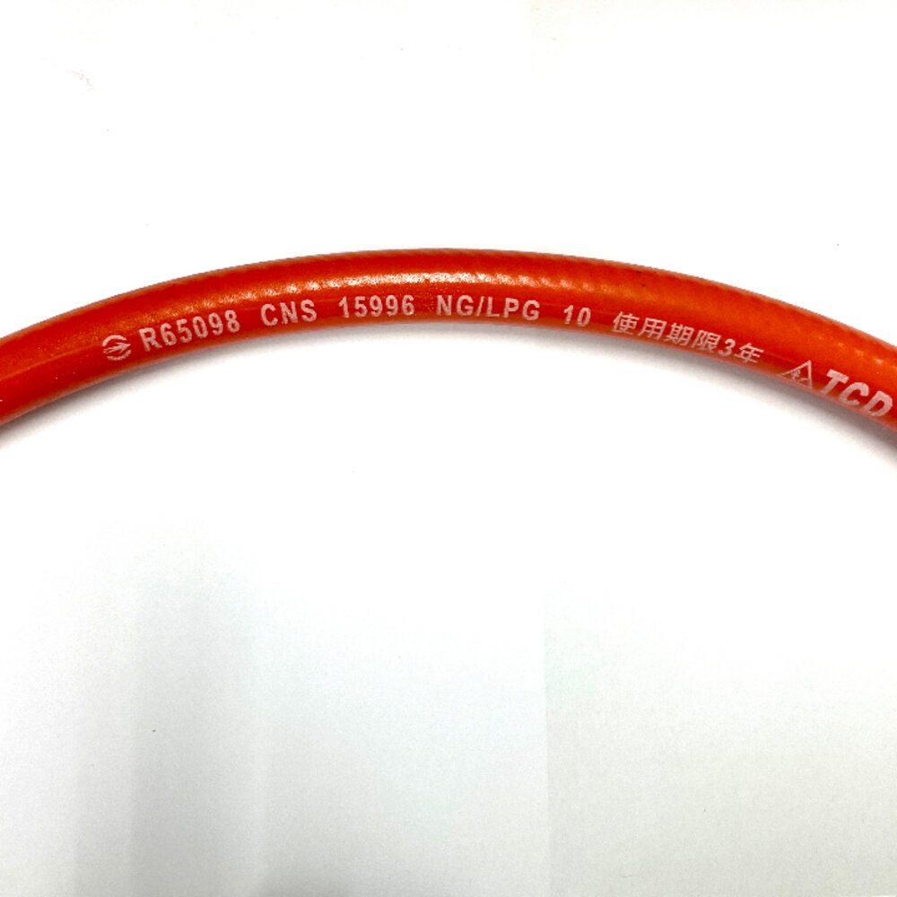 3分 低壓瓦斯管 CNS15996 安全認證 3分 瓦斯管束環 瓦斯爐 熱水器 都適用 1尺=30公分【KW廚房世界】-圖片-1