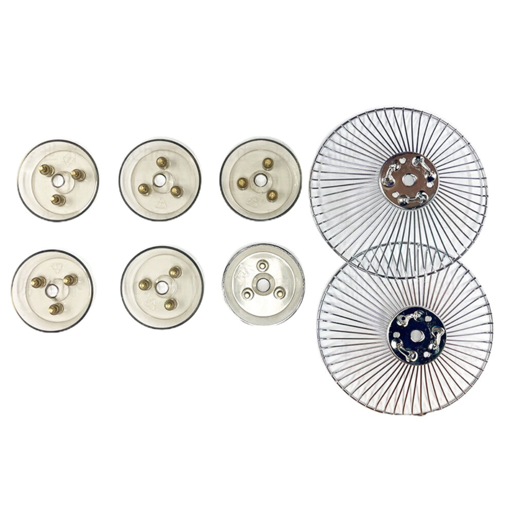 高雄 排油煙機配件 除油煙機專用 適用各廠牌 (15.7公分油網2個+7.2公分三叉油杯6個) 組合【KW廚房世界】-圖片-1